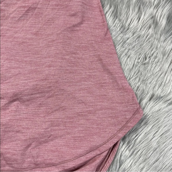 Lululemon Free To Be Serene Tank 2 In 1 Heathered Quicksand Size 6 - Picture 3 of 12